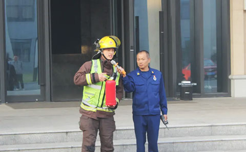 百聯機械｜開展消防演練，筑牢生命防線